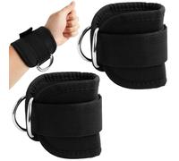 Gym Wrist Straps Adjustable Leg Weight for Men and Women,Ankle Straps for Cable Machines Neoprene Padded with Adjustable Triangular Hook&Loop and Secure Cuff Design for Workouts Strength Training