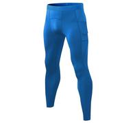 Gym Yoga Trousers for Men UK Sale Clearance Stretch Leggings Mens Tight Tracksuit Bottoms Solid Color Comfortable Sweatpants Running Workout Training Trouser Outdoor Casual Pant with Pockets