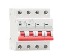 GYM8 4Pole Mini Circuit Breaker 6A-63A Din Rail MCB with ON Off Indiactor 1Pcs (Color : 50a, Size : 4 Pole C Curve)