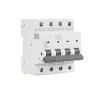 GYM9-125 AC Electrical Circuit Breaker 80A 100A 125A 1P 2P 3P 4P AC 230V 400V 6KA(2P,C80A)