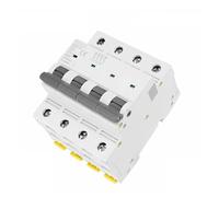 GYM9-125 miniature circuit breaker 4P 80A 100A 125A AC C curve circuit breaker 4P width 71.2mm 400V 6KA(100A)