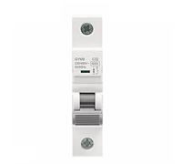 GYM9 1P MCB 6A-63A Din Rail 220V 400V Circuit Breaker AC Type 6KA Breaking Capacity C Curve 1Pcs (Color : 63a, Size : 1 Pole C Curve)
