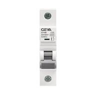 GYM9 1P MCB 6A-63A Din Rail 220V 400V Circuit Breaker AC Type 6KA Breaking Capacity C Curve(50a)