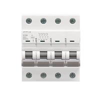 GYM9 4P 6A-63A 6KA breaking capacity rail circuit breaker 6A-63A AC type(60A)