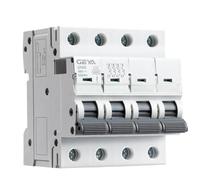 GYM9 4P 6KA Breaking Capacity MCB Din Rail Mini Circuit Breaker 6A-63A AC Type Direct(10A)