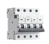 GYM9 4P 6KA breaking capacity rail-mounted mini circuit breaker 6A-63A AC type(63A)