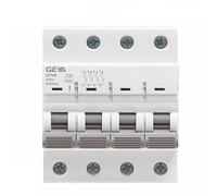 GYM9 4P MCB 6A-63A 6KA Breaking Capacity Din Rail Mini Circuit Breaker AC Type ， Direct(20a)