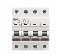 GYM9 4P MCB 6A-63A 6KA Breaking Capacity MCB Din Rail Mini Circuit Breaker 6A-63A AC Type(25v)