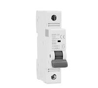 GYM9 Single Phase Mini Circuit Breaker Ture Cureent of 80A 100A 125A 1P Width 17.8mm 230/400V 6KA 1Pcs (Color : 100a, Size : 1 Pole C Curve)