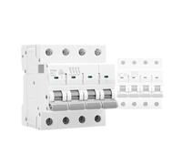 GYM9H 10KA MCB 4P 6A 10A 16A 20A 25A 32A 40A 50A 63A Circuit Breaker 220V C Curve CZAOINCU(63A)