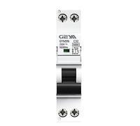 GYM9N 1P+N MCB 6A 10A 16A 20A 25A 32A 40A 220V Curve B C AC Miniature Circuit Breakers 6KA DPNA(40a,B Curve)