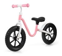 Gymax 12" Balance Bike No Pedal Training Bicycle With Adjustable Handle-Pink in Pink Gymax Pink