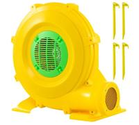 GYMAX Air Blower, Inflatable Bouncy Castle Blower with Ground Stakes, Electric Air Pump Fan for Bounce House Water Slide (850W)
