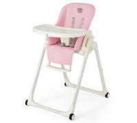 GYMAX Baby High Chairs with Adjustable Seat Heights & Backrest & Footrest
