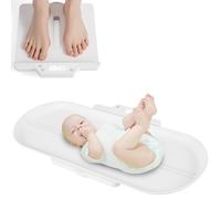GYMAX Baby Scale with Detachable Tray, 5 Units & LED Screen | Infant Scale Weight Digital for Body Weight & Height Measurement, Newborn Scale for Infants Toddlers Pet Adult, Up to 150 kg