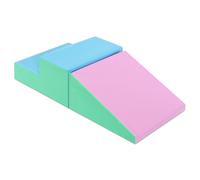 Gymax Climb & Crawl Foam Play Set Soft Safe Foam Playset Activity Toy Gymax Multicolor