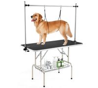 GYMAX Pet Grooming Table, 47'' Foldable Dog Grooming Table