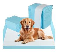 GYMAX Pet Training Pads, 100/150/300Packs Super Absorbent Puppy Pads with Multi-Layer Design, Leak-Proof Dog Toilet Mats Pee Diaper (90x90cm 100 Pack)