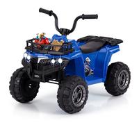 Gymax Ride On Electric ATV 4-Wheeler Quad Car Ride On Toy With Tread Tires in Navy Gymax Navy
