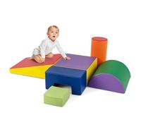 GYMAX Soft Play Equipment, 6-Piece Kids Activity Set