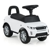 GYMAX Toddler Ride on Car, Kids Sit on Toy with Under Seat Storage, Horn and Engine Sound, Outdoor Indoor Foot to Floor Sliding Car for 12-36 Months (White)