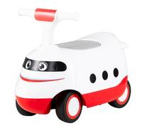 GYMAX Toddler Ride on Car, Kids Sit on Toy with Under Seat Storage & Horn, Outdoor Indoor Foot to Floor Sliding Car for 19-36 Months Old (White)