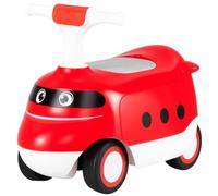 GYMAX Toddler Ride on Car, Kids Sit on Toy with Under Seat Storage & Horn, Outdoor Indoor Foot to Floor Sliding Car for 19-36 Months Old (Red)