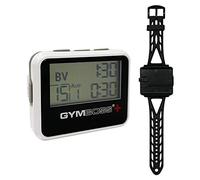 Gymboss Plus Interval Timer and Stopwatch and Gymboss Watchstrap - Bundle (White/Gray)
