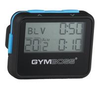 Gymboss Interval Timer and Stopwatch - Soft Coating Black/Blue