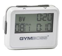 Gymboss Interval Timer and Stopwatch - WHITE/GRAY GLOSS