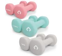 Gymcline 6Kg Dumbbell Set - Neoprene Coated Hand Weights For Functional Trade Strength Training
