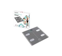 Gymcline Body Analysis Scale with BMI Report & Calorie Intake Guide, Space Grey Gymcline Grey One Size