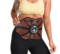 Gymform High Street TV Total Abs Core Toning Belt and Strengthening EMS System Toned Stomach Muscles, black