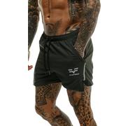 GymFreak Mens Fusion Shorts - Khaki - 3.5 inch L