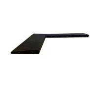 GymGear 20mm Black Rubber Corner Ramped Edge (40/55cm x 15cm)