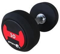GymGear Rubber Solid Ends Dumbbells Sets (up to 50kg), 12.5-40kg