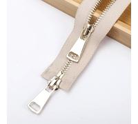 GYMIGE 5# 70cm Metal Zipper Open Ended Double Slider Two-way Zip Replaceable Jacket Coat Repair Zip Diy Sewing Accessories