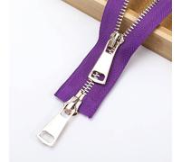 GYMIGE 5# 70cm Metal Zipper Open Ended Double Slider Two-way Zip Replaceable Jacket Coat Repair Zip Diy Sewing Accessories