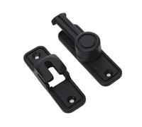 GYMIGE 90° Barn Door Lock Heavy Duty Sliding Barn Door Latch Lock Bolt 90 Degree Flip Gate Latch Wine Cabinet Closet Right Angle Lock