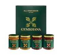 Gymkhana Indian Sauces - All Star Gift Box - Indian Food Gifts for Cooks, Gourmet Food Hamper for Christmas -1 of Each, Butter Masala, Rogan Josh, Goan Curry and Vindaloo with Exclusive Recipe Booklet