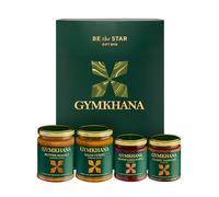 Gymkhana Indian Sauces and Marinades - Be The Star Gift Box - Indian Food Gifts for Cooks, Gourmet Food Hamper for Christmas - 2 Curry Sauce Flavours & 2 Marinade Sauces with Exclusive Recipe Booklet