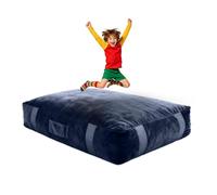 GYMMALL Crash Pad for Children, Blue Sensory Crash Pad for Kids, Thickened Autism Crash Mat for Jumping, Climbing and Playing for Home, School, Special Educational Settings