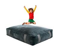 GYMMALL Crash Pad for Children, Blue Sensory Crash Pad for Kids, Thickened Autism Crash Mat for Jumping, Climbing and Playing for Home, School, Special Educational Settings