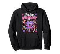 Gymnast Twelve 12th Birthday Cute Active 12 Year Old Girls Pullover Hoodie