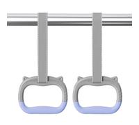 Gymnastic Rings For Kids - 440KG Adjustable Exercise Bands | Gymnastics Rings For Pull Up Bar | Kids Obstacle Course Playground Backyard Indoor Outdoor Calisthenics Training Exercise