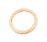 Gymnastic Rings - Gymnastics Training Ring 28 MM 32 MM Rings | Athletes | Premium Wood | Fitness Training | Non-slip Comfortable | Astics Training | Training For Men And Wowen (Lifting Rope Is Not In