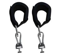 Gymnastics Ankle Cuff - Padded Foot Attachment Band, Flexible Fastening System, Metal Connection Buckle Structure, Exercise Movement Aid Equipment with Rep