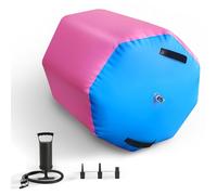Gymnastics Barrel, Air Roller Gymnastics Barrel, Non-Slip Soft Balance for Fitness Practice Training Home Outdoor Gym Yoga Indoor Exercise 0.6 * 0.8m