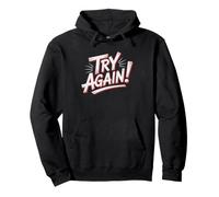 Gymnastics Coach If First Dont Succeed Try Again Coaching Pullover Hoodie