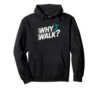 Gymnastics Coach Why Walk When Can Cartwheel Coaching Twist Pullover Hoodie
